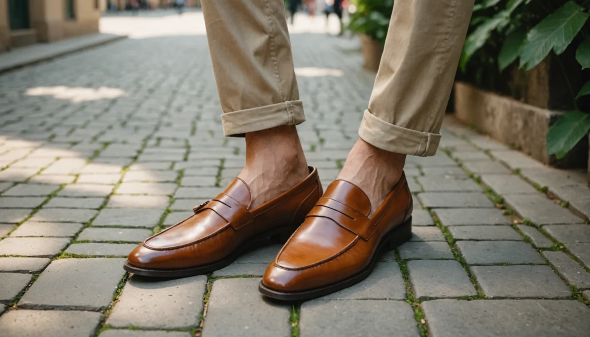 chaussure sans chaussette